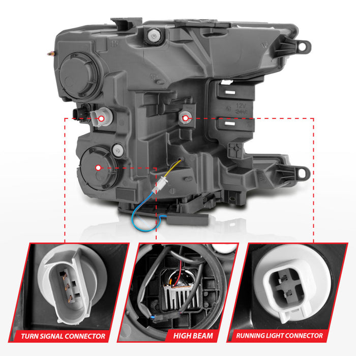 ANZO 111520 ANZ LED/Projector Headlights
