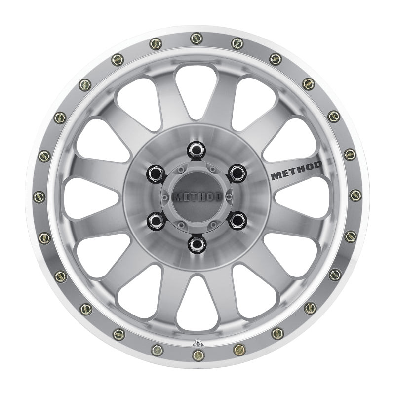 Method Wheels MR30489060312N Method MR304 Double Standard 18x9 -12mm Offset 6x5.5 108mm CB Machined/Clear Coat Wheel