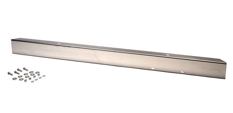 Kentrol 30430 45-86 Jeep CJ 54 Inch Front Bumper Without holes - Polished Silver