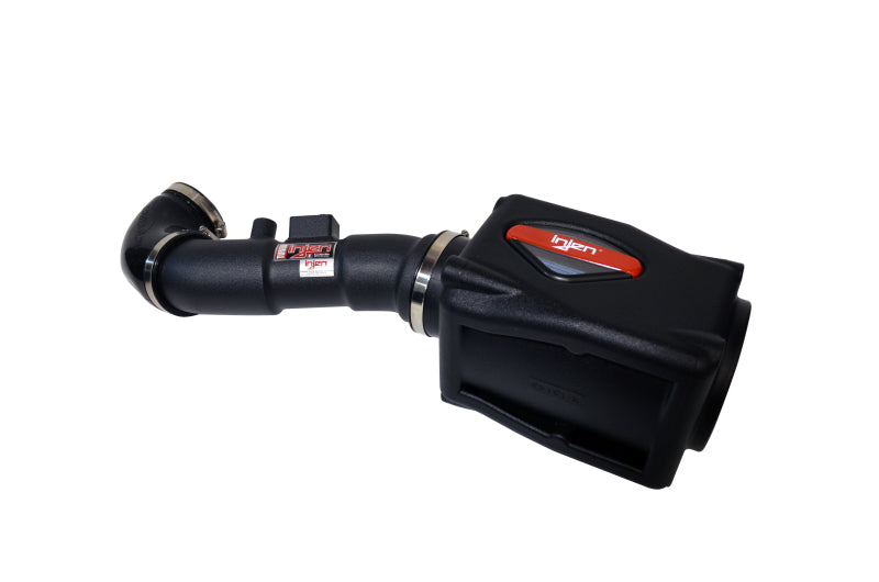 Injen PF1950-1WB 04-10 QX56 / 04-12 Amada/Titan V8 5.6L w/Power Box Wrinkle Black Power-Flow Air Intake System
