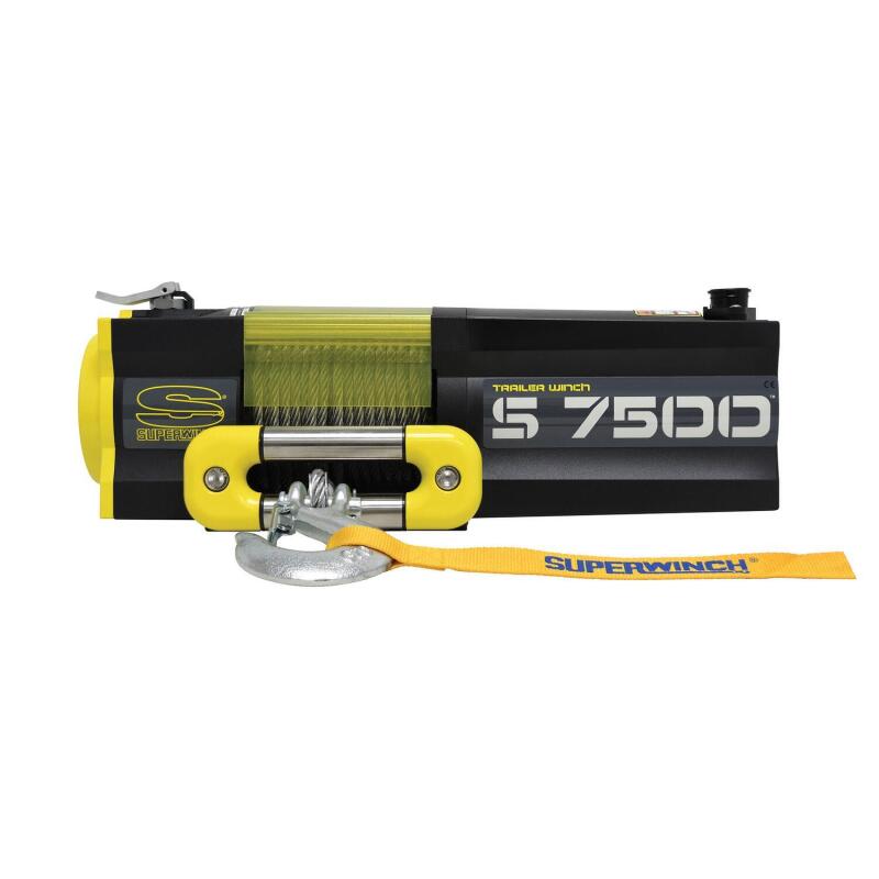 Superwinch 1475200 7500 LBS 12V DC 5/16in x 54ft Steel Rope S7500 Winch