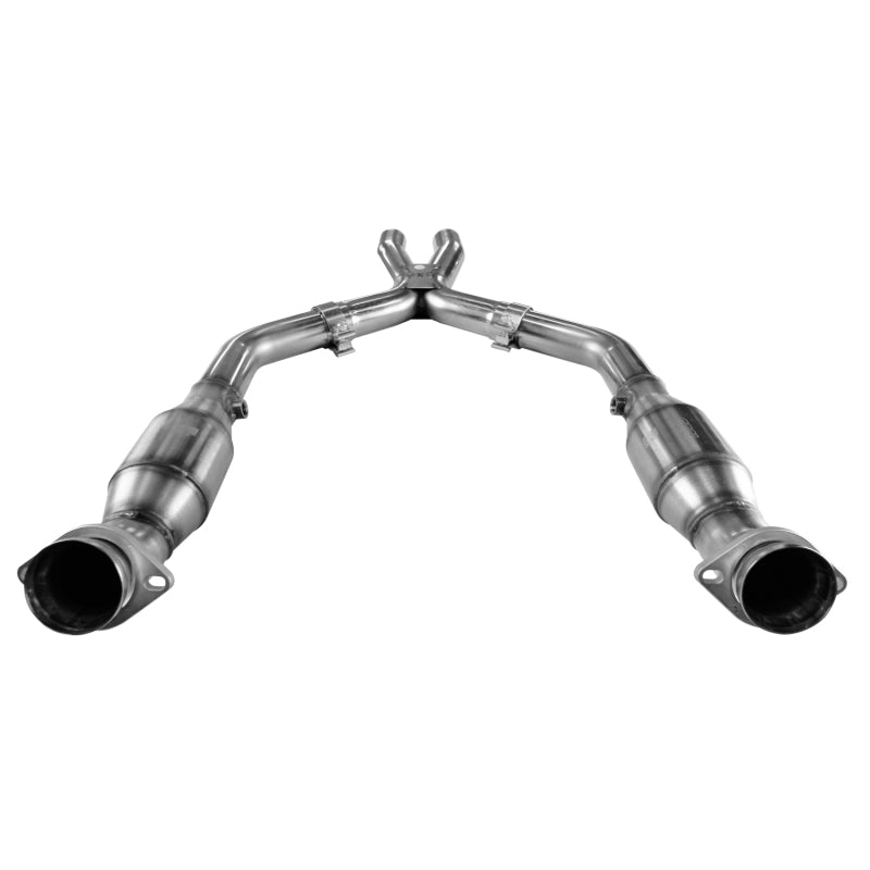 Kooks Headers 11313200 Kooks 05-10 Ford Mustang GT 4.6L 3V Auto/Manual 2 1/2in x 2 1/2in OEM Cat X Pipe Kooks HDR Req