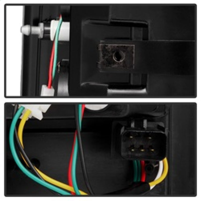 SPYDER 5002594 Spyder Dodge RAM 02-06 1500/RAM 2500/3500 03-06 LED Style Tail Lights Smoke ALT-YD-DRAM02-LED-SM