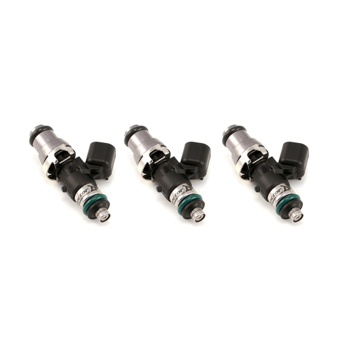 Injector Dynamics 1300.48.14.14.3 1340cc Injectors - 48mm Length - 14mm Grey Top - 14mm Lower O-Ring (Set of 3)