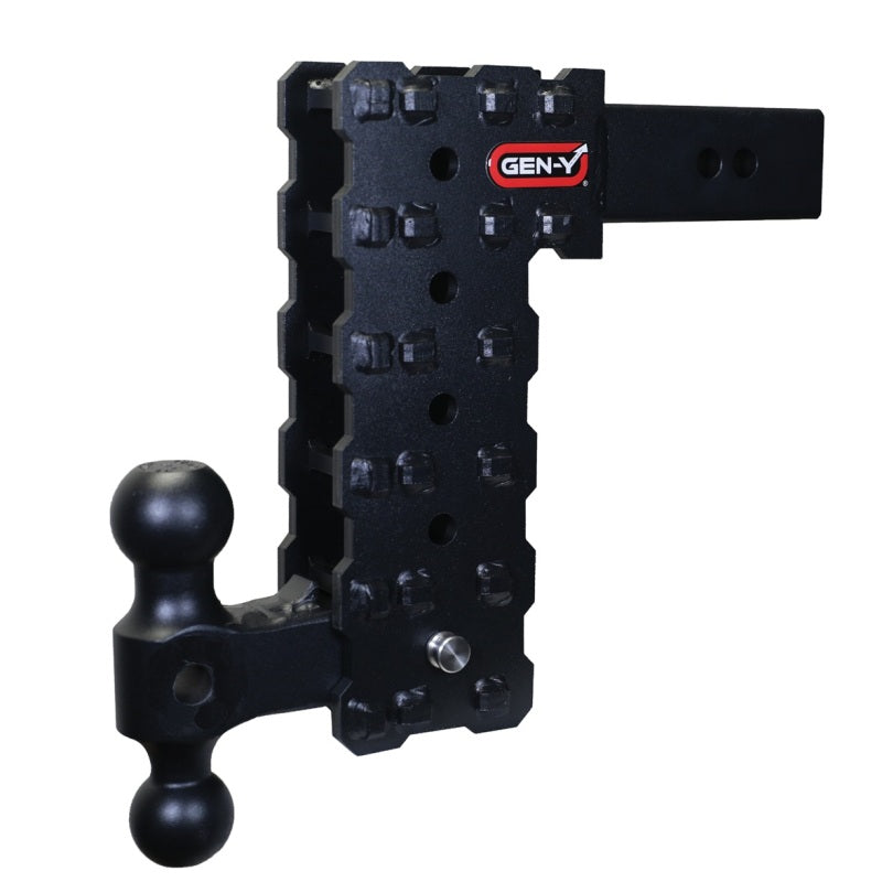 GEN-Y Hitch GH-2415X Gen-Y Phantom-X 2.5in Solid Shank 10in Drop 1.6K TW 16K Hitch w/GH-051 Dual-Ball