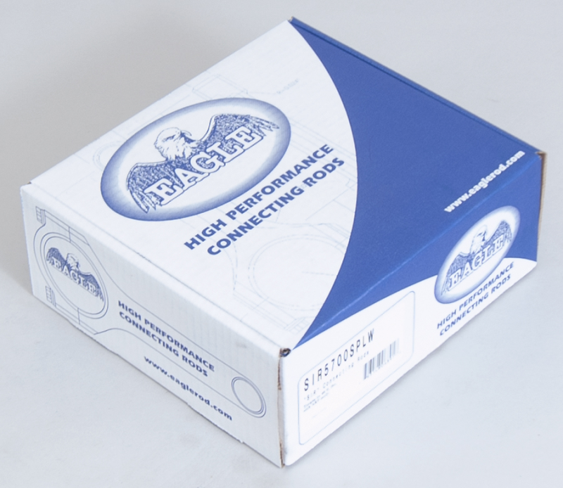 Eagle EAGSIR5700SPLW SBC L/W 5140 Forged I-Beam Rods 5.700