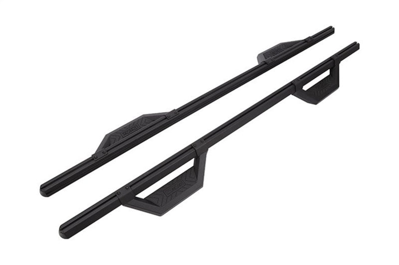 Dee Zee DZ66321CTB Deezee 99-23 Chevrolet/GMC/Dodge/Ford Full Size Truck Hex Cast - Crew Cab Side Steps (Txt Blk)
