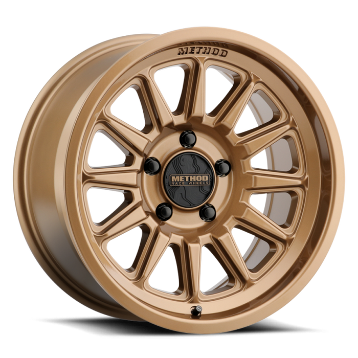 Method Wheels MR323290161512 Method MR323 20x9 / 6x135 BP / 12ET / 5.44in BS / 87mm CB - Gloss Bronze Wheel