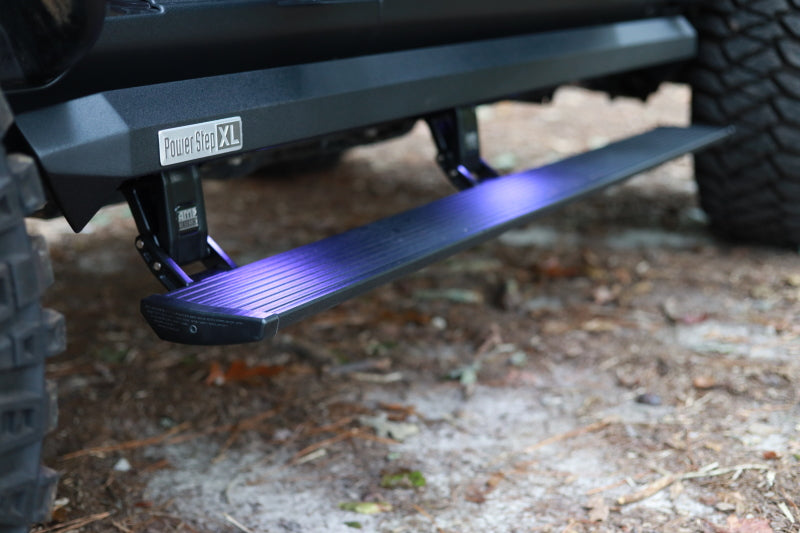 AMP Research 77240-01A 19-22 RAM 1500 Crew Cab PowerStep XL - Black (Incl OEM Style Illumination)
