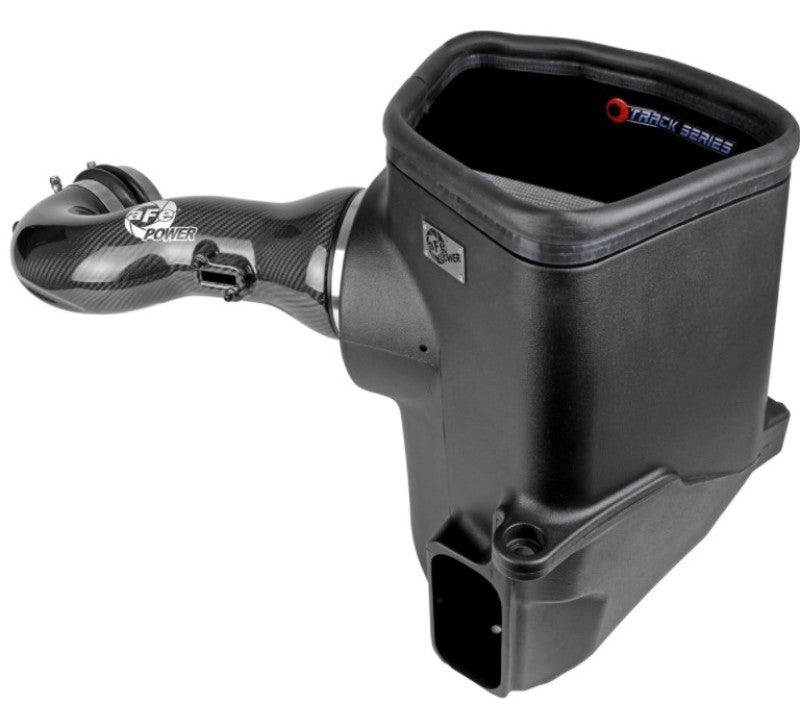aFe 57-10015D 19-21 GM Trucks 5.3L/6.2L Track Series Carbon Fiber Cold Air Intake System W/ Pro Dry S Filters