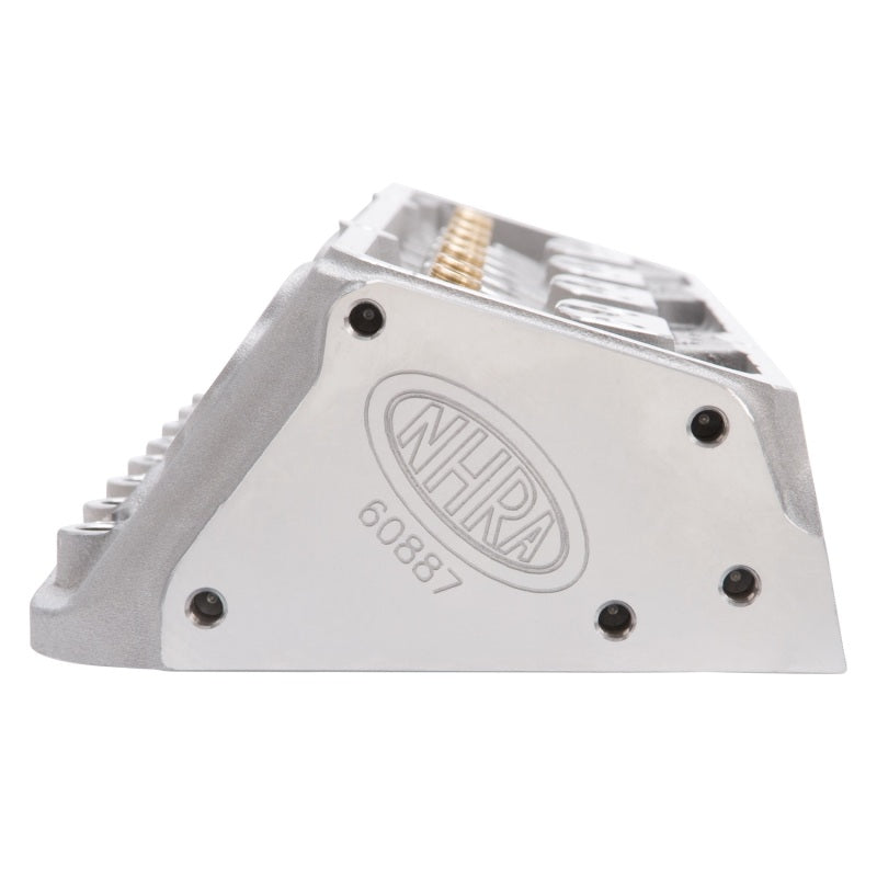 Edelbrock EDE60887 SBC NHRA Legal Cylinder Head 64cc S/P Bare