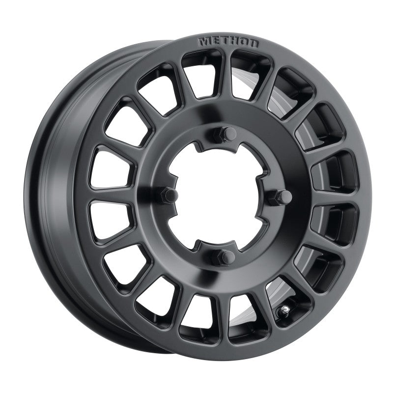 Method Wheels MR40756012551 Method MR407 Bead Grip 15x6 / 5+1/51mm Offset / 5x4.5 / 77mm CB Matte Black Wheel