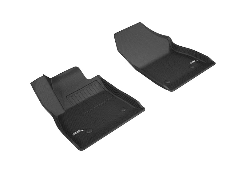3D MAXpider L1CH07611509 2016-2019 Chevrolet Cruze Kagu 1st Row Floormat - Black