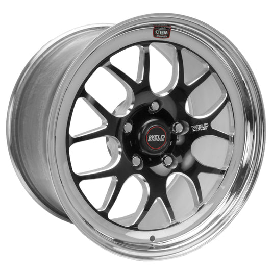 Weld 77HB7100N72A S77 17x10 / 5x120mm BP / 7.2in. BS Black Wheel (High Pad) - Non-Beadlock
