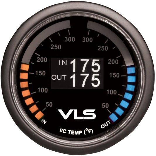 Revel 1TR1AA006R VLS 52mm 50-300 Deg F Dual Intercooler Temperature Gauge