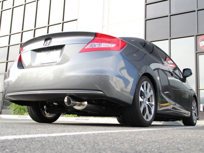 aFe 49-36603 Takeda Exhaust 304SS Axle-Back w/ Polished Tip 12-15 Honda Civic L4 1.8L