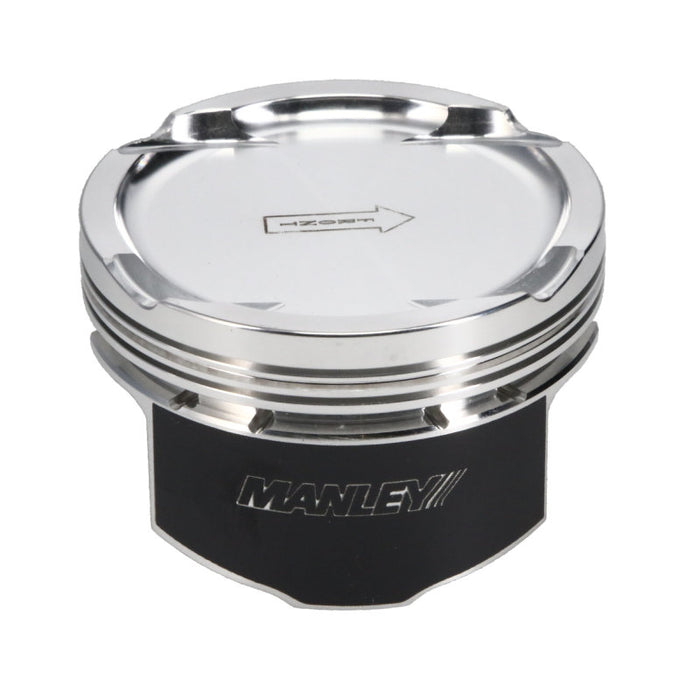Manley Performance 608010C-4 Manley 03-06 Evo 8/9 (7 Bolt 4G63T) 86mm +1mm Over Bore 100mm Stroke 8.5:1 Dish Pistons w/ Rings