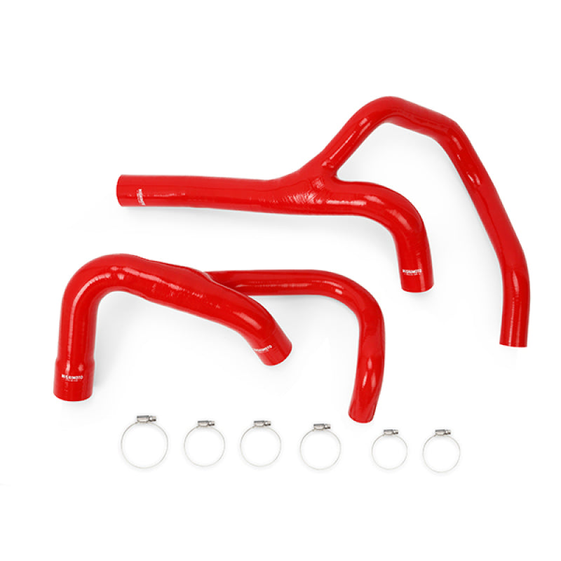 Mishimoto MMHOSE-RAM-13RD 13-14 Dodge RAM 6.7L Cummins Silicone Radiator Hose Kit Red