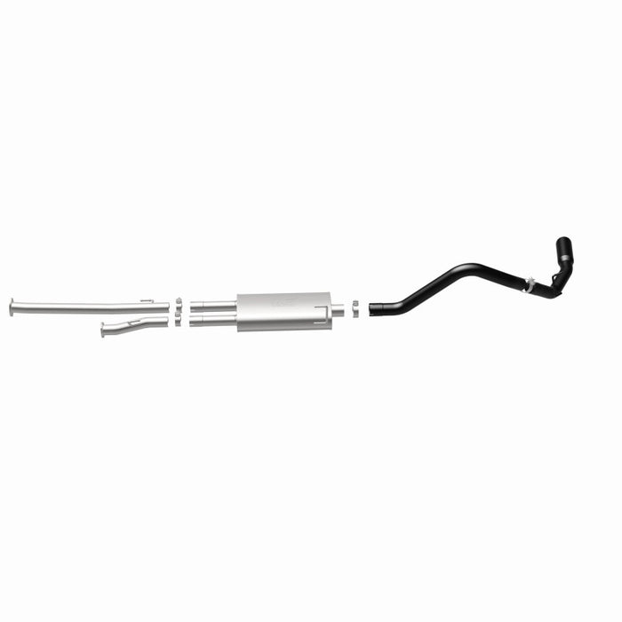 Magnaflow 15367 MagnaFlow Cat-Back Exhaust 14-16 Toyota Tundra V8 4.6/5.7L 3in SS Black Tips Single Side Exit