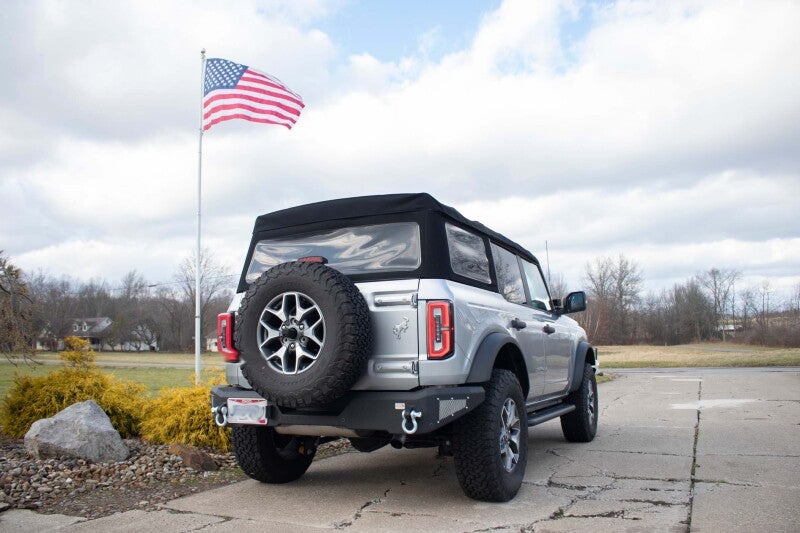 Fishbone Offroad FB22360 2021+ Ford Bronco Rear Bumper - Black