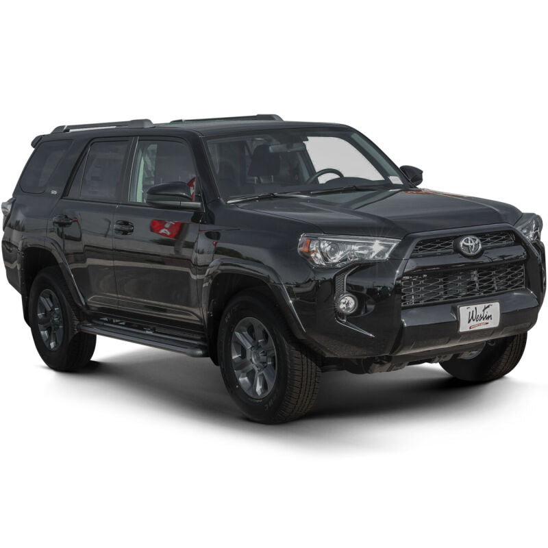 Westin 27-6125 Sure-Grip Aluminum Running Boards 72 in - Black