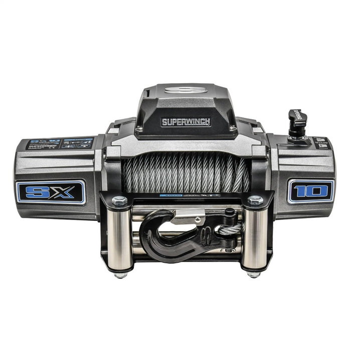 Superwinch 1710200 10000 LBS 12V DC 3/8in x 85ft Wire Rope SX 10000 Winch