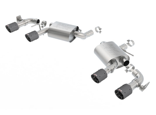 Borla 11925CF 2016-2017 Chevy Camaro V8 SS AT/MT ATAK Rear Section Exhaust with Dual Mode Valves