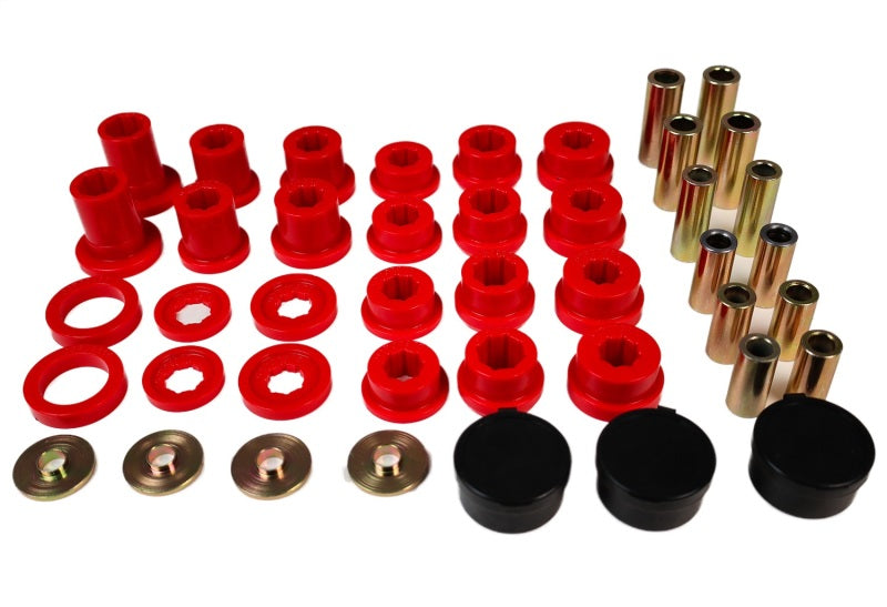 Energy Suspension 8.3140R 01-05 Lexus IS300 Rear Control Arm Bushing Set - Red