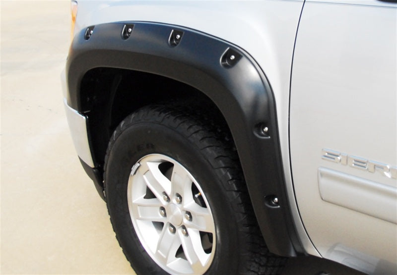 LUND RX109S Lund 07-13 GMC Sierra 1500 RX-Rivet Style Smooth Elite Series Fender Flares - Black (4 Pc.)