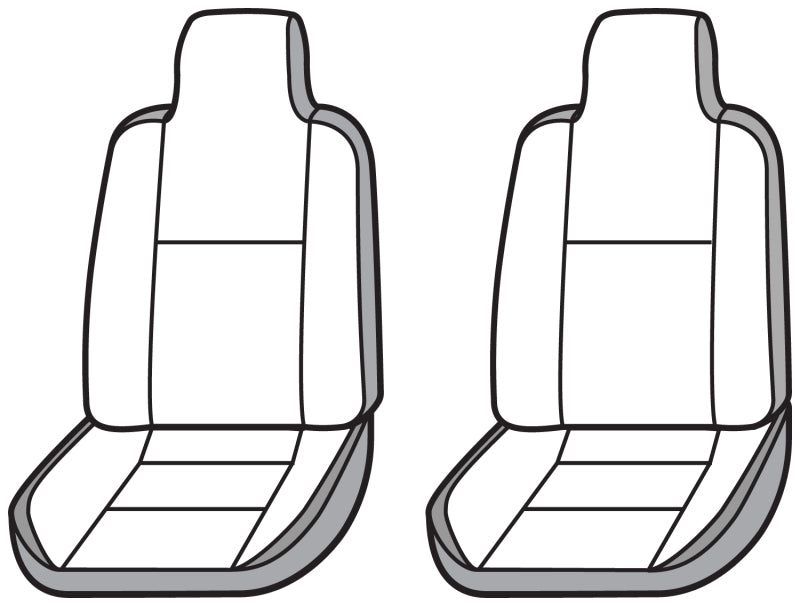 Covercraft SSC1248CABN 1997-02 Jeep Wrangler Carhartt SeatSaver Custom Front Row Seat Covers - Brown