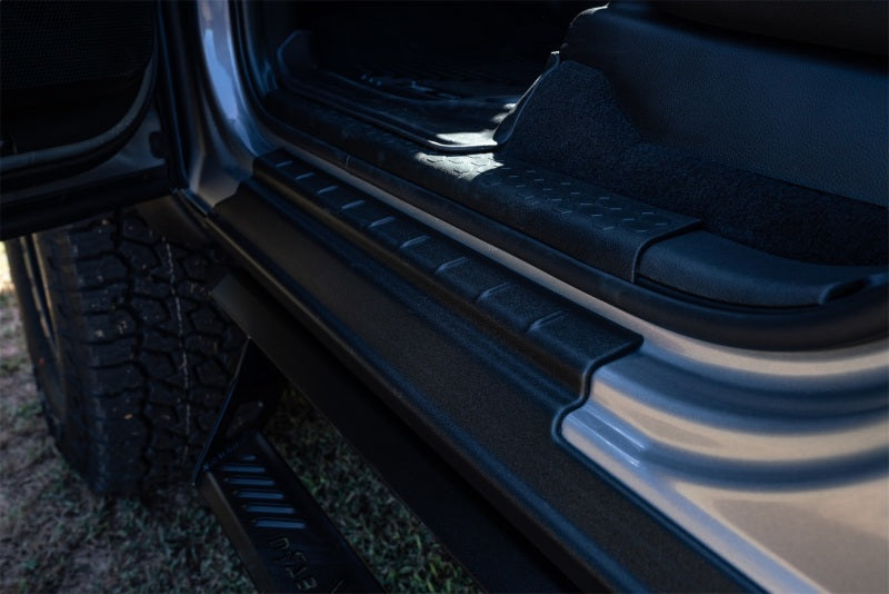 Bushwacker 14121 2021 Ford Bronco 2 Door Trail Armor Rocker Panel - Black