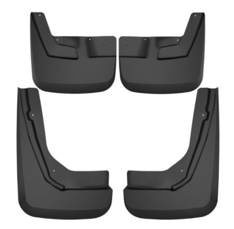 Husky Liners 58246 21-23 Suburban/Tahoe/Yukon XL w/o Power Running Boards Front/Rear Mud Guards - BLK