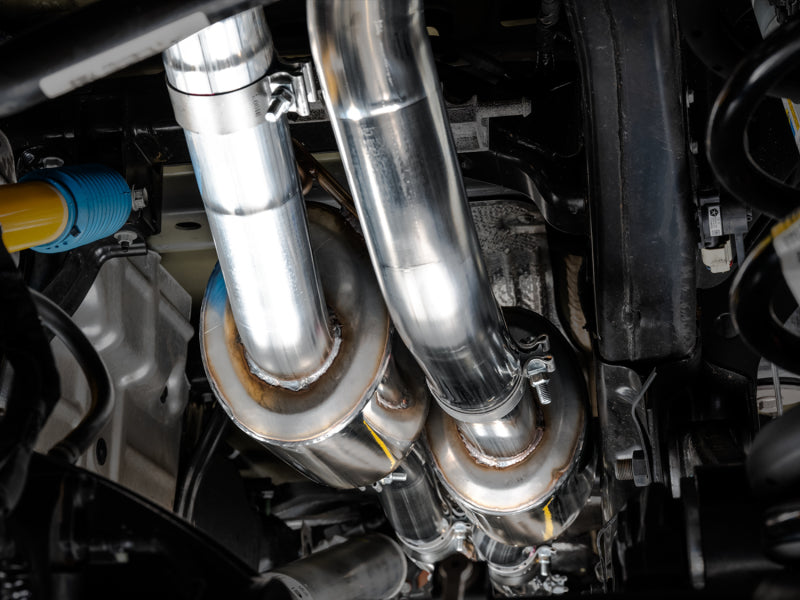 AWE Tuning 3015-32004 2021 RAM 1500 TRX 0FG Cat-Back Exhaust - Chrome Silver Tips