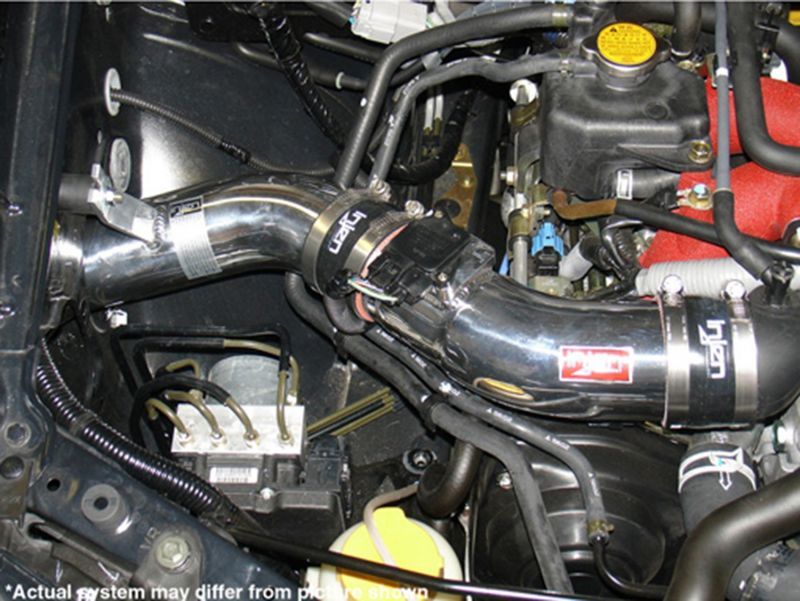 Injen SP1202WR 04-07 STi / 06-07 WRX 2.5L Wrinkle Red Cold Air Intake
