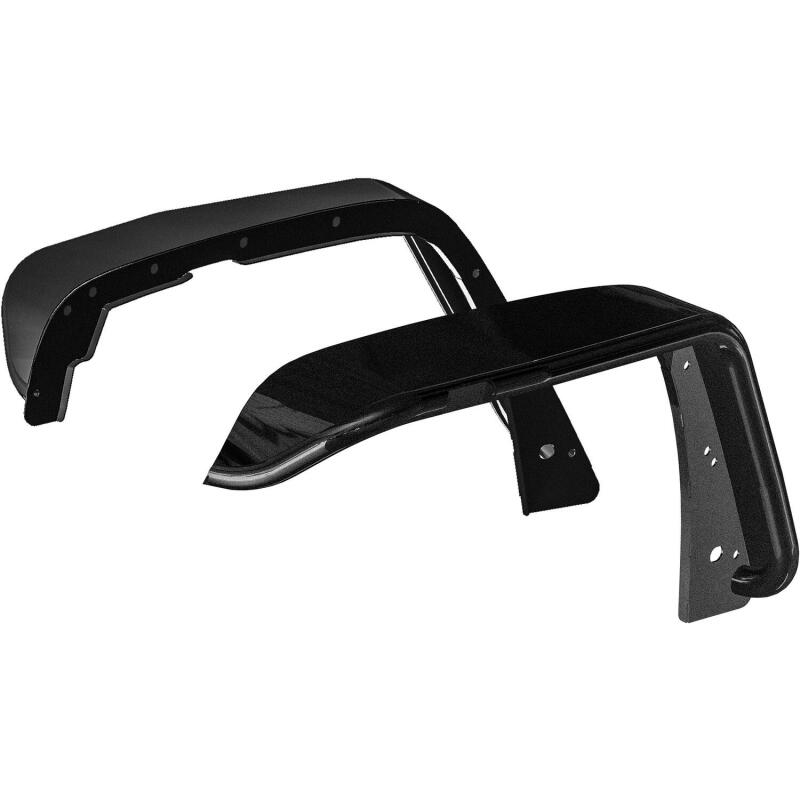 Westin 62-1005 /Snyper 07-17 Jeep Wrangler Tube Fenders - Front - Textured Black
