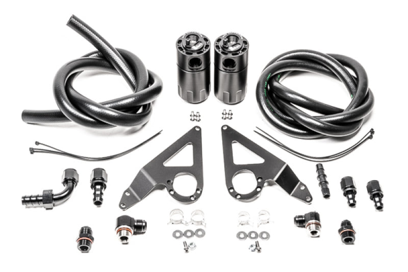 Radium Engineering 20-0913-FL Radium 2022+ Subaru BRZ / Toyota GR86 Dual Catch Can Kit Fluid Lock