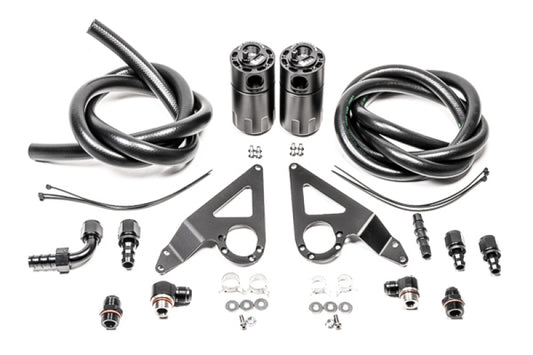 Radium Engineering 20-0913-FL Radium 2022+ Subaru BRZ / Toyota GR86 Dual Catch Can Kit Fluid Lock