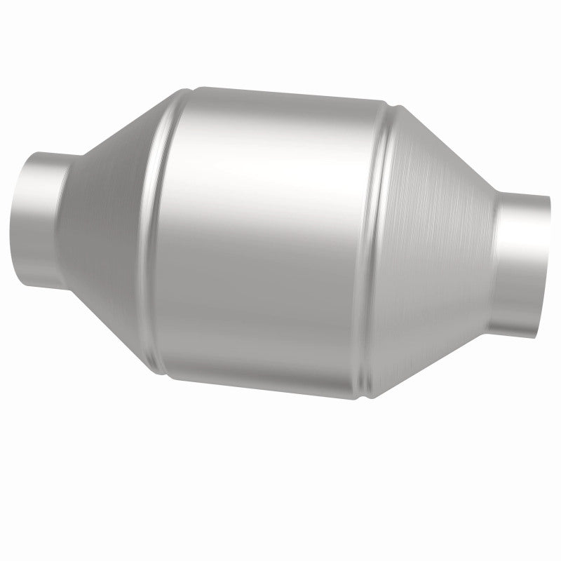 Magnaflow 51655 MagnaFlow Conv Univ 2.25in Inlet/Outlet Center/Center Round 3in Body L x 5in W x 8.75in Overall L