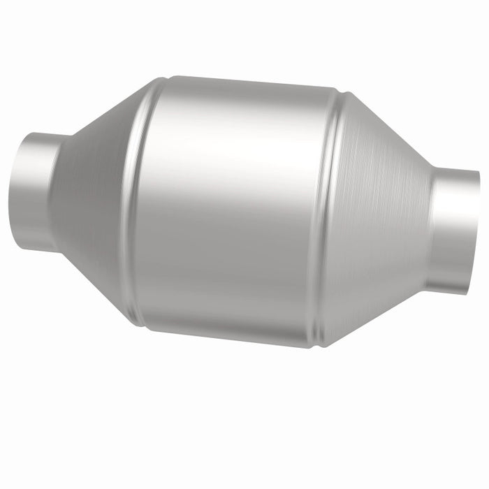Magnaflow 51655 MagnaFlow Conv Univ 2.25in Inlet/Outlet Center/Center Round 3in Body L x 5in W x 8.75in Overall L