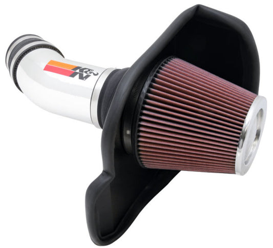 K&N Engineering 69-2545TP K&N Performance Intake Kit TYPHOON; 11 Dodge Challenger 6.4L V8