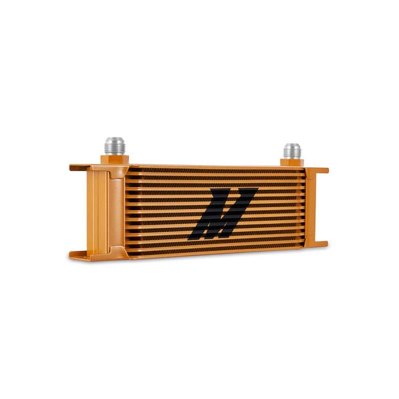 Mishimoto MMOC-13GD Universal 13-Row Oil Cooler Gold