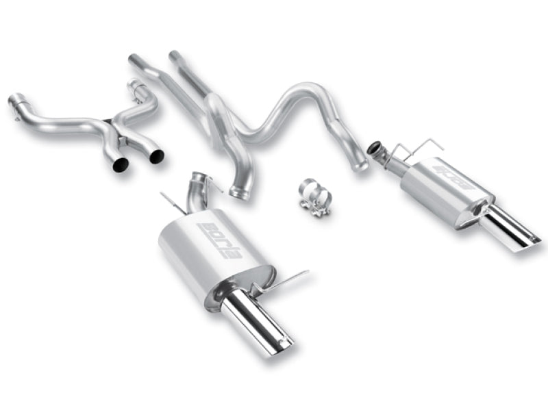 Borla 140372 2011-2012 Mustang GT 5.0L 8cyl 6spd RWD Agressive ATAK Catback Exhaust