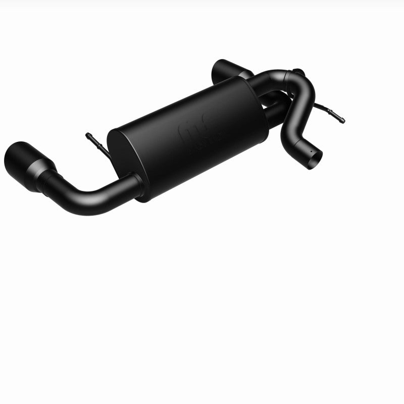 Magnaflow 19555 MagnaFlow 2021 Ford Bronco 2.3L I-4 Axle-Back Exhaust w/ Dual Split Rear Style Exit- Black Tips