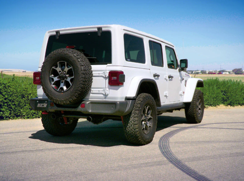 Borla 11964CB 18-19 Jeep Wrangler JL/JLU 2.0L 4Cyl 2DR/4DR Axle Back Exhaust ATAK w/ 2.5in Tips - Black