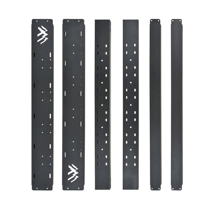 Westin 51-30005 Overland Cargo Rails 45in - Textured Black
