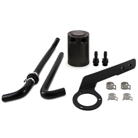 Mishimoto MMBCC-ACRD20-18PBEBK 2018+ Honda Accord 2.0T Baffled Oil Catch Can PCV Side - Black