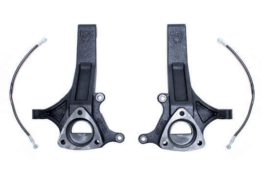 Maxtrac 702145 MaxTrac 02-18 Dodge RAM 1500 2WD 4.5in Front Lift Spindles w/Extended DOT Compliant Brake Lines