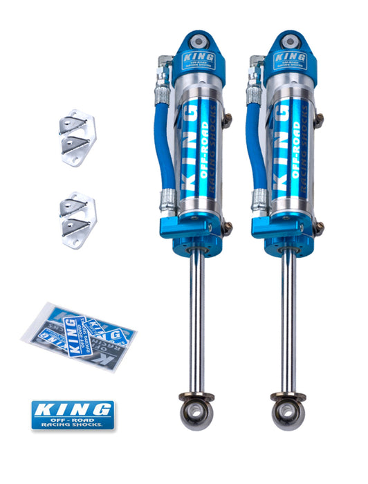 King Shocks 25001-153 96-04 Toyota Tacoma (6 Lug) Rear 2.5 Dia Piggy Hose Reservoir Shock (Pair)