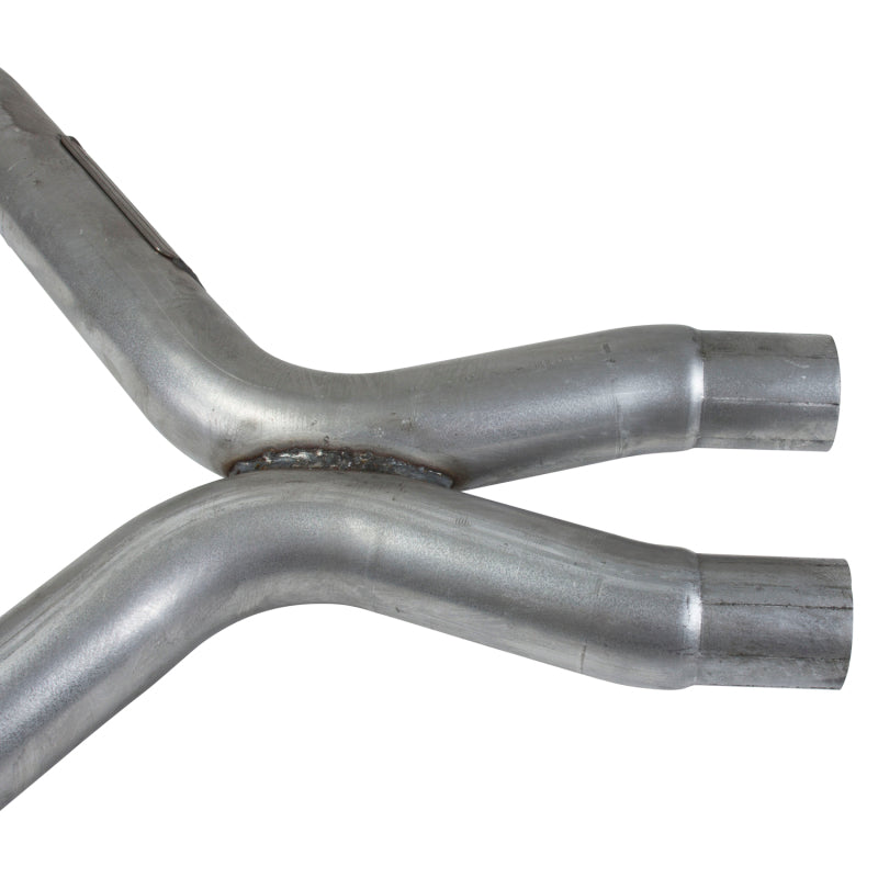 BBK 1461 11-14 Mustang 3.7 V6 Short Mid X Pipe With Catalytic Converters 2-1/2 For Long Tube Headers