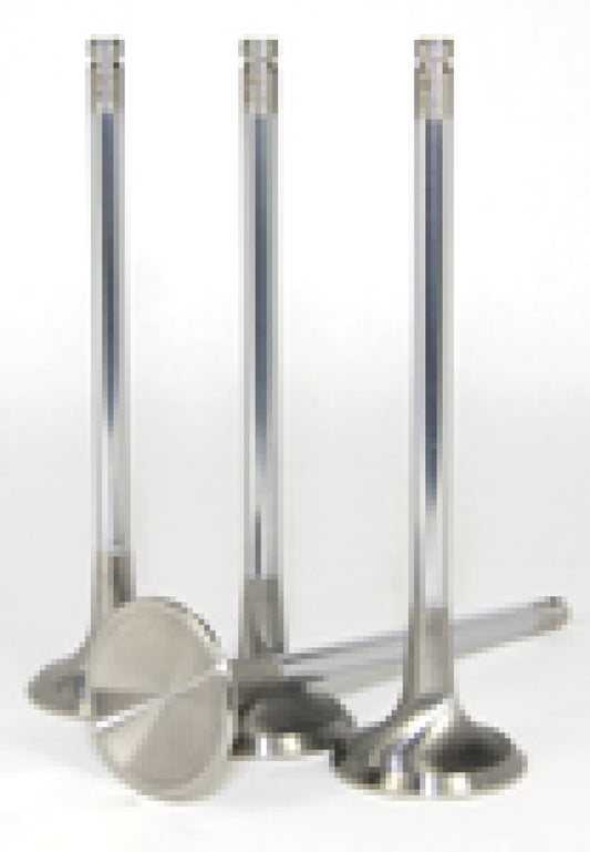 GSC Power Division 2023-8 GSC P-D 4B11T 23-8N Chrome Polished Exhaust Valve - 30mm Head (+1mm) - SET 8